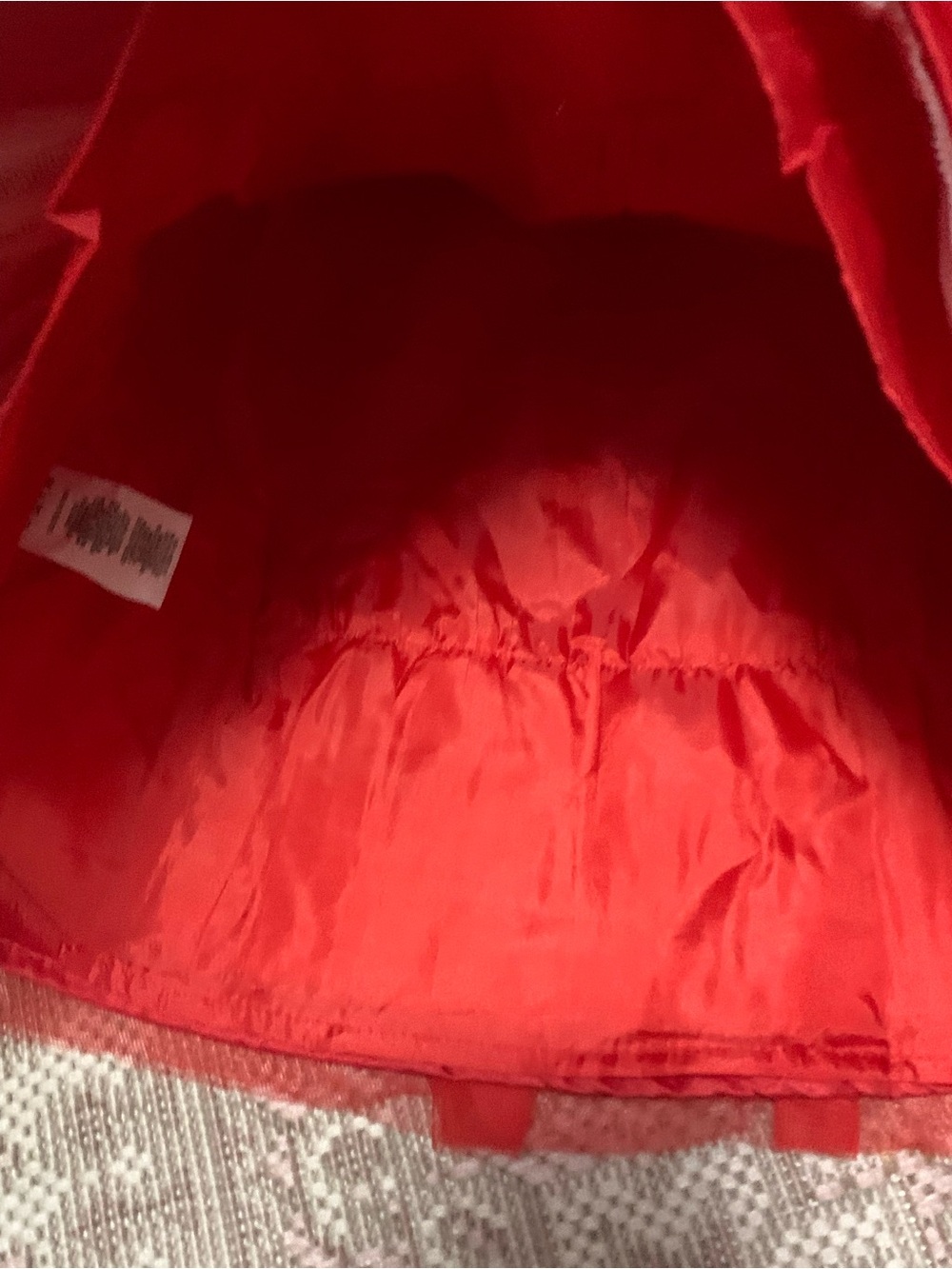 Elegant Red Bow Tulle Kids Dress - Picture 6 of 6